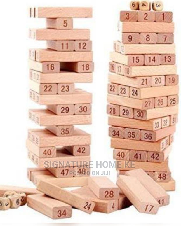 54pcs Wooden Stacking Tower(Jenga Blocks) - main view