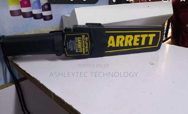 ENTERPRISE Hand Held Metal Detector Super Scanner With Beep - main view