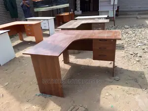 Executive Lshaped Desk 4 by 4 Fitts