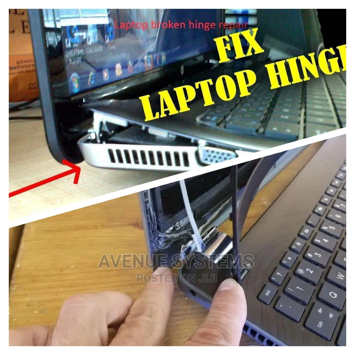 Laptop Housing Body Casing Hinges Repair Replacements