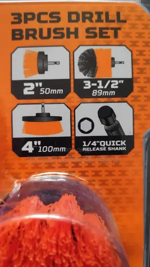 Drill Brush Set 3pcs Wokin Drill Powered Cleaning Brush Set