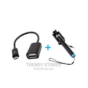 OTG Cable Adapter Plus Free Selfie Stick - thumbnail 2