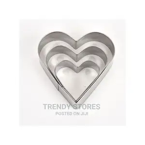 12pcs Stainless Steel Fondant Biscuit Cookie Cake Baking