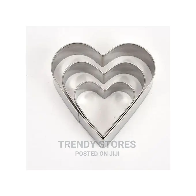 12pcs Stainless Steel Fondant Biscuit Cookie Cake Baking