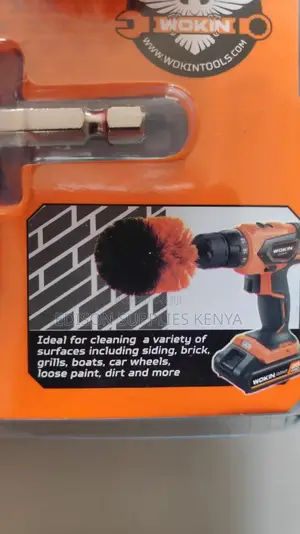 Drill Brush Set 3pcs Wokin Drill Powered Cleaning Brush Set