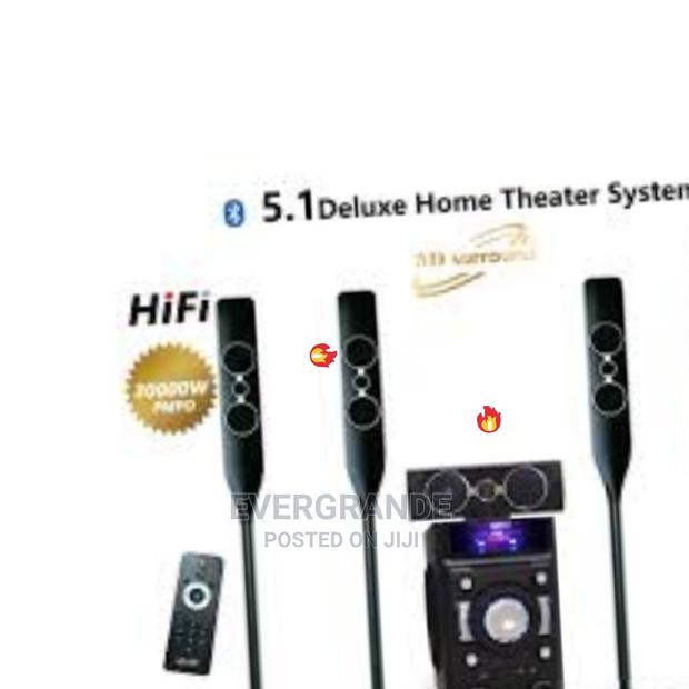 Home Theater Systems 5:1 30000 Watts Nunix 9090 B