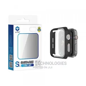 Lito S+ Glass Case 2-In-1 Set for Apple Watch 44mm