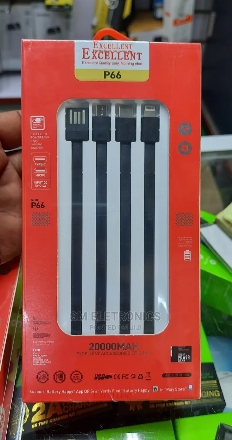 Original Excellent Portable Powerbank 20000mah.