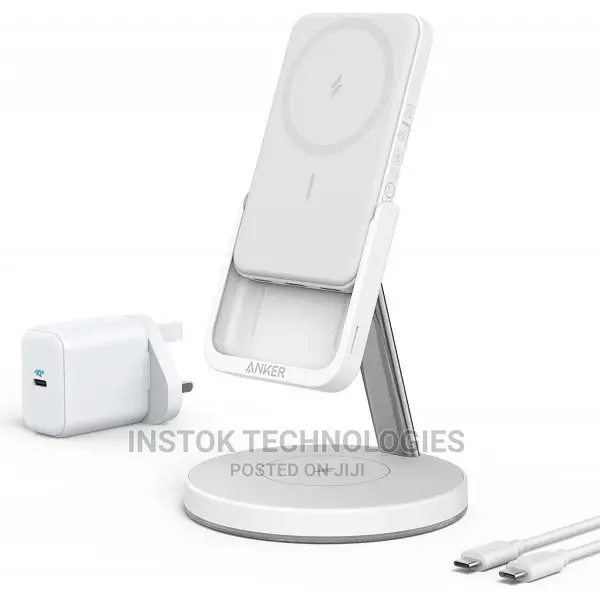 Anker 633 2-in-1 Magnetic Wireless Charger (Maggo)