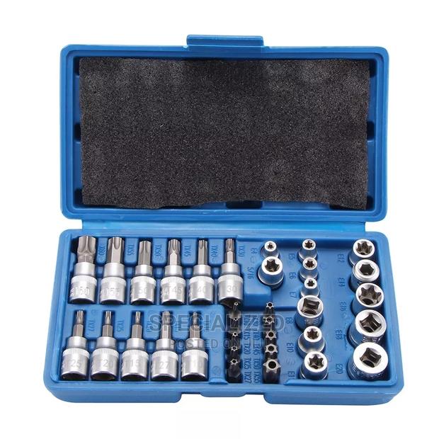 34 Pieces Torx Set Male and Female High Quality - main view