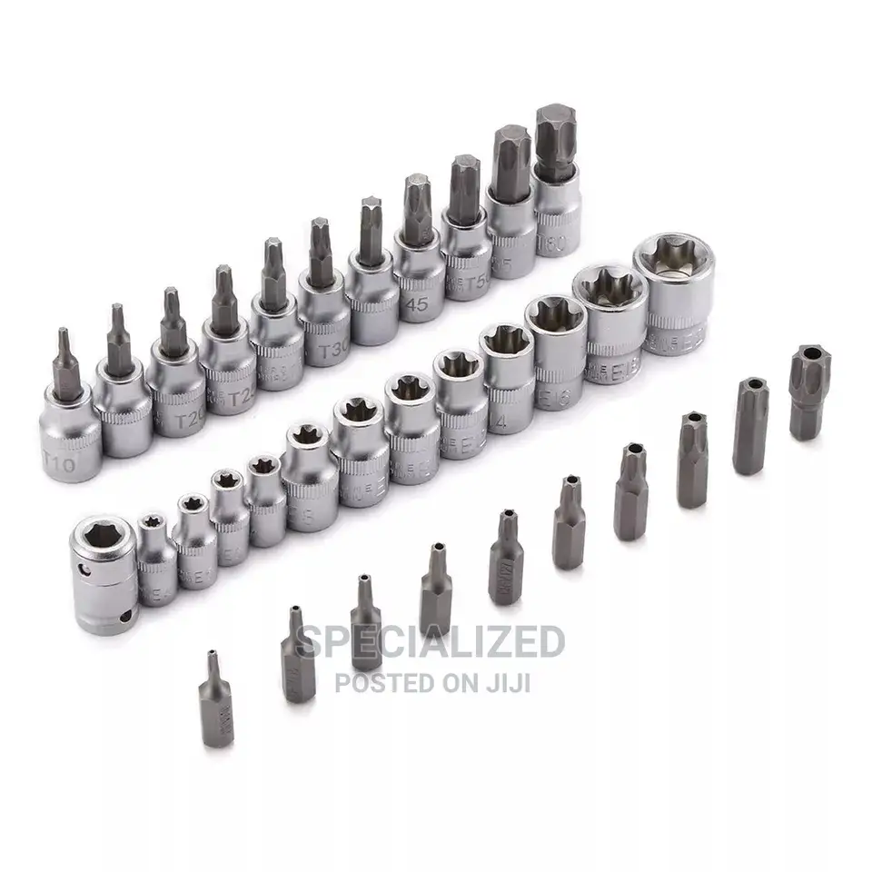 34 Pieces Torx Set Male and Female High Quality