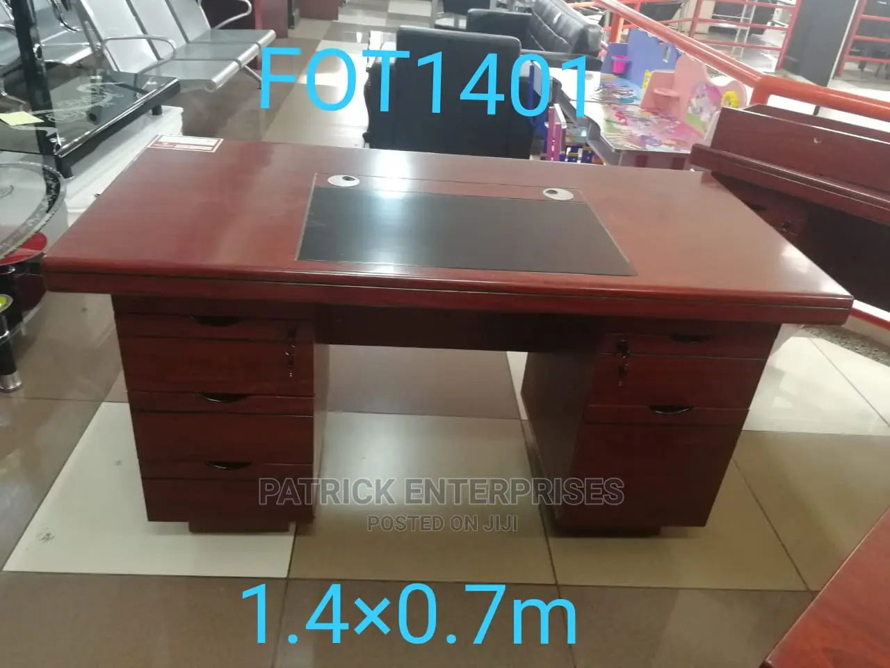 Imported Marble Executive Directors Office Desk 1.6mtrs
