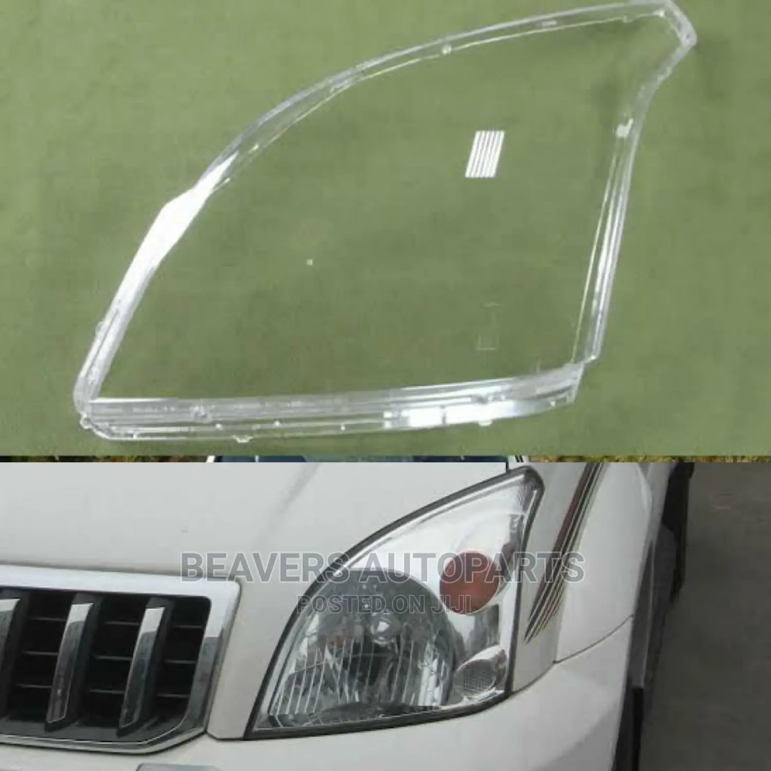 Prado 120 Headlight Lens