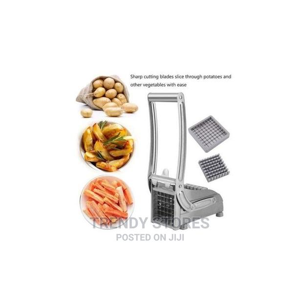Fries/Chips Cutter- Stainless Steel Potato Chopper Chipser - main view