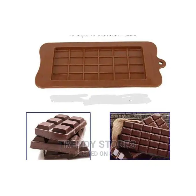 24 Grids Food Grade Silicone Baking Mould Cake Chocolate