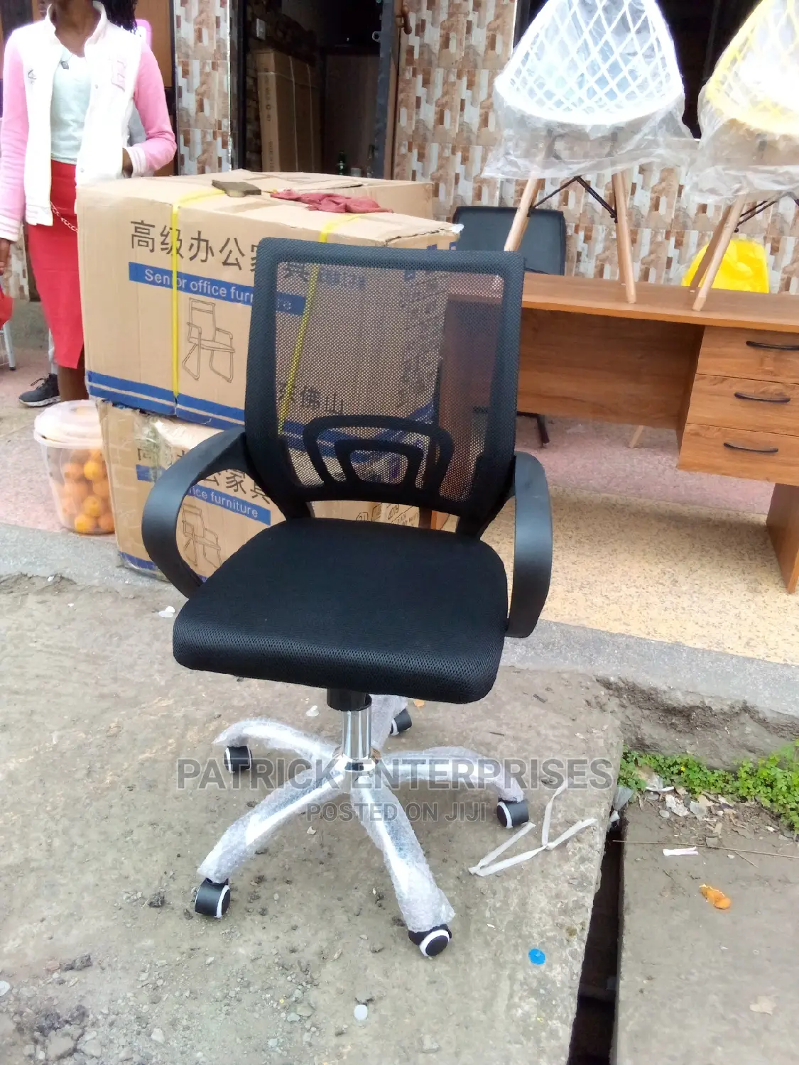 Low Back Recliner Secretarial Office Chair