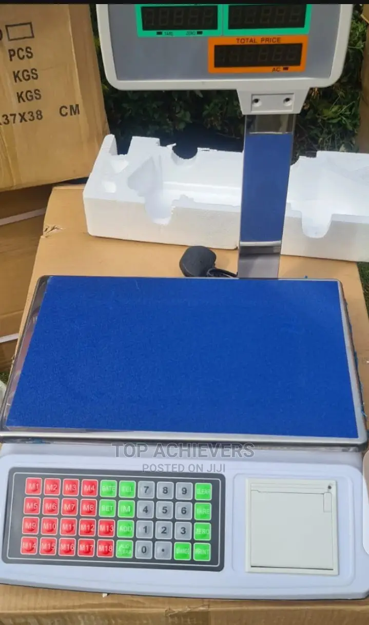 Digital Receipt Print Weighing Machine