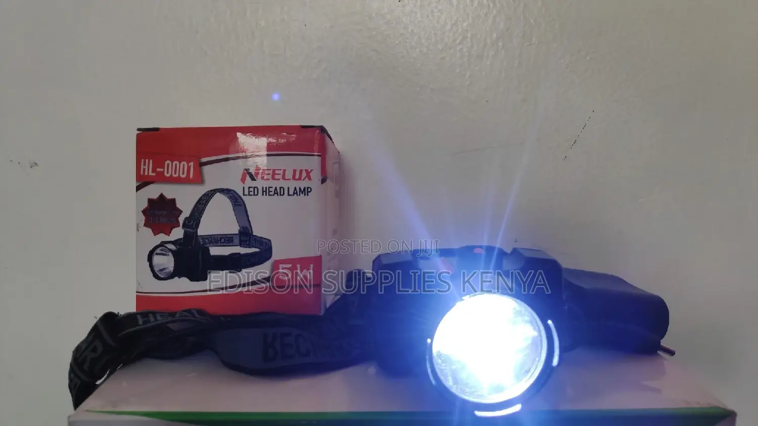 Headlamp Head Lamp Headlight Rechargeable Neelux Torch