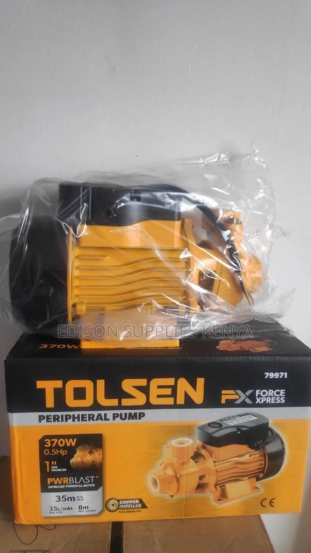 Tolsen Booster Pump Water Pumps Peripheral 0.5hp 370 Watts - main view