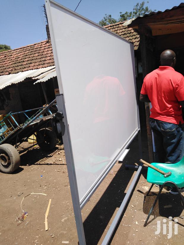 Whiteboard Portable With Wheels-One-Sided, Double Sided