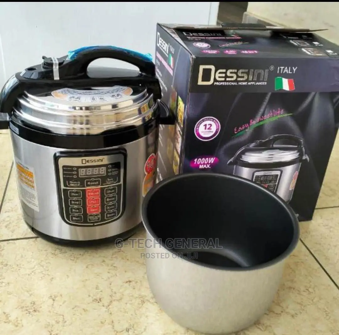 Dessini Smart Pressure Cooker With 10 Cooking Menu- 6 L