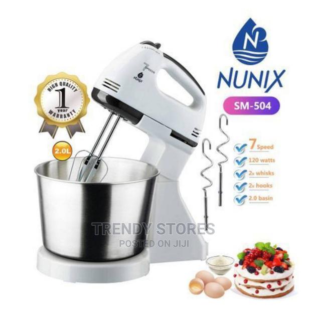 Nunix Hand Mixer With Bowl - main view