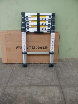Single Aluminium Telescopic 2.7meters Ladder - thumbnail 2