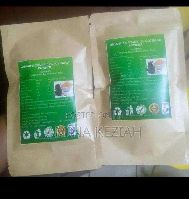 Raw Black Maca Powder - main view