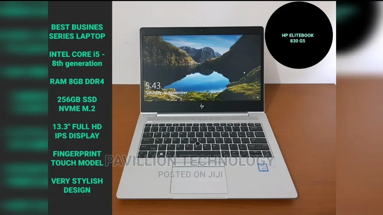 Laptop HP EliteBook 830 G5 8GB Intel Core I5 SSD 256GB