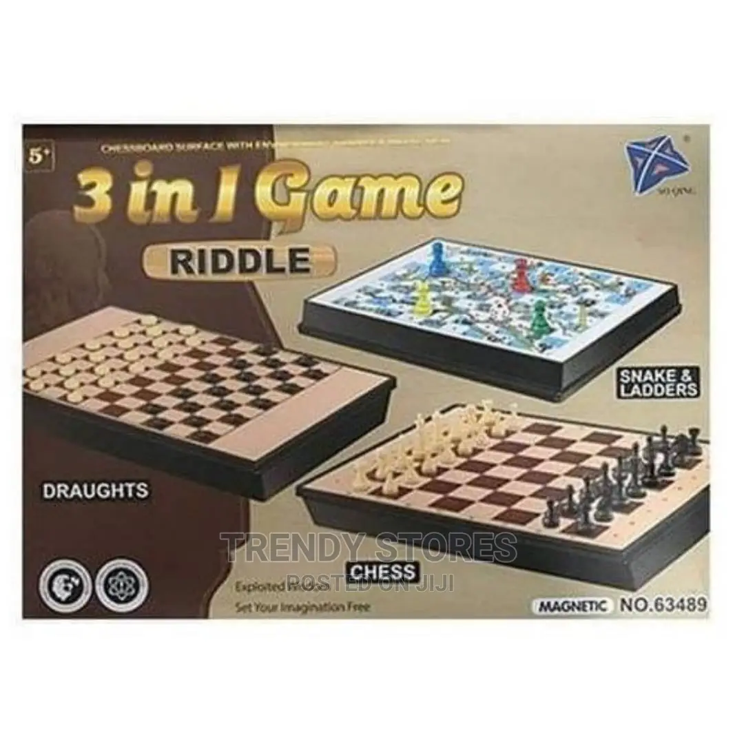 3 In 1 Board Games
