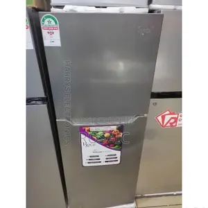 Roch 138l Double Door Fridge (Silver)