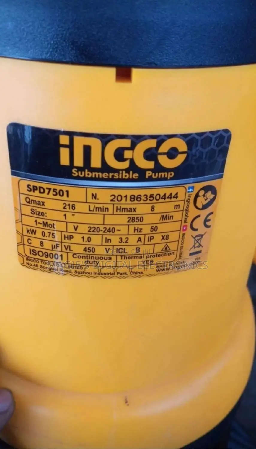 1hp Surbmasible Pumps