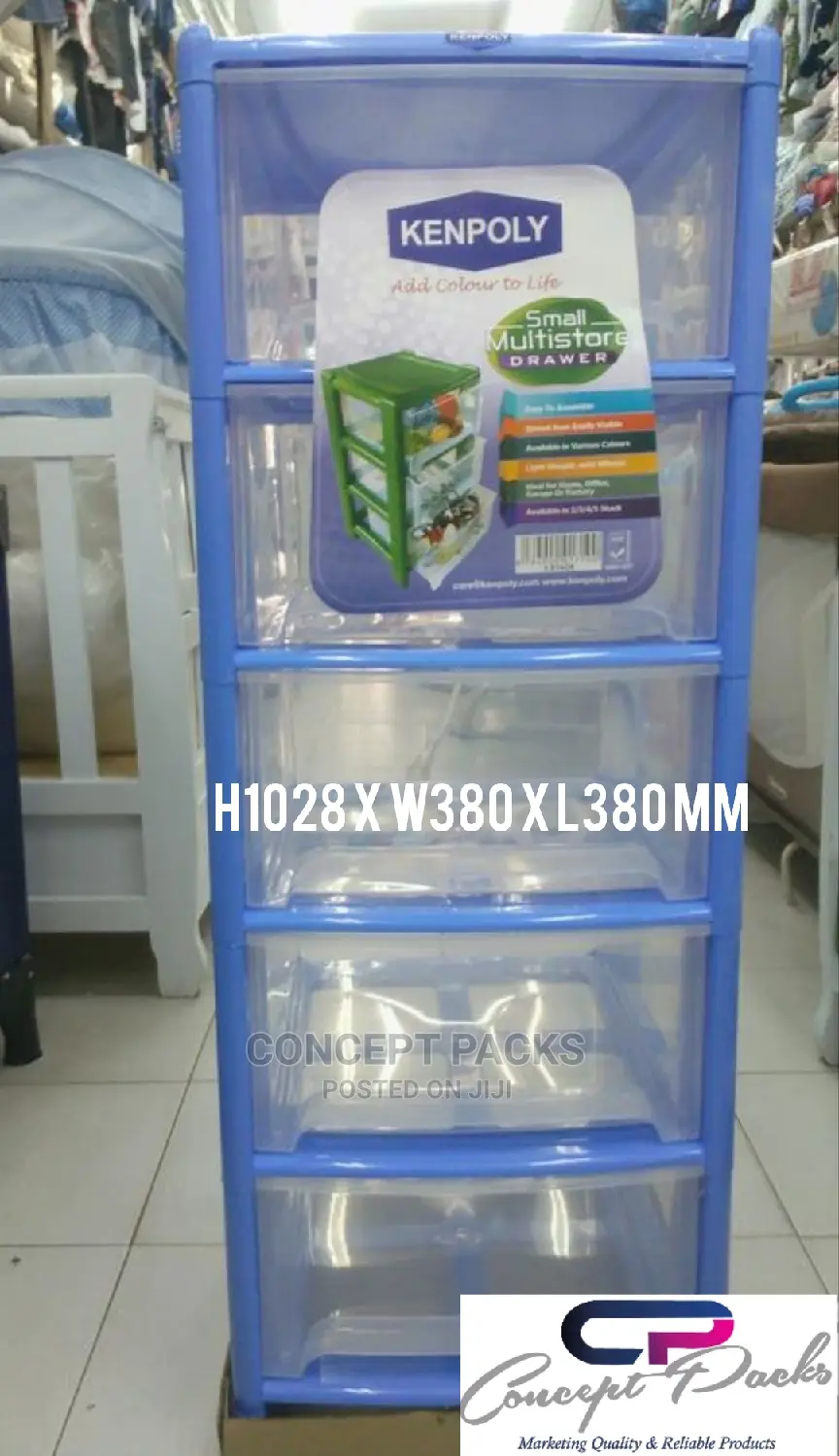 Kenpoly Small Drawer 5 Stack