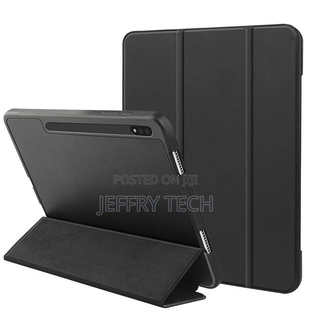 Samsung Galaxy Tab S8 Ultra / X900 Leather Tablet Case(Blac - main view