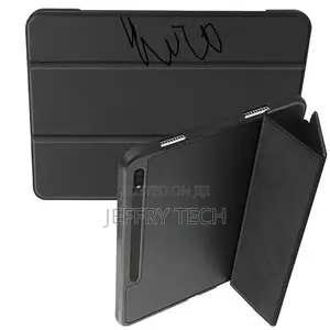 Samsung Galaxy Tab S8 Ultra / X900 Leather Tablet Case(Blac