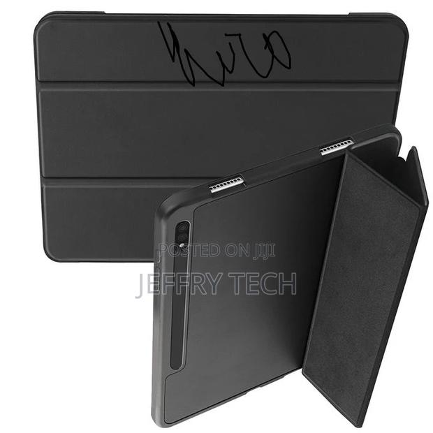 Samsung Galaxy Tab S8 Ultra / X900 Leather Tablet Case(Blac - thumbnail 3