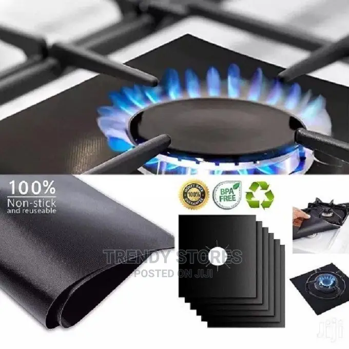 Non Stick Burner Cover Protector- 4pcs