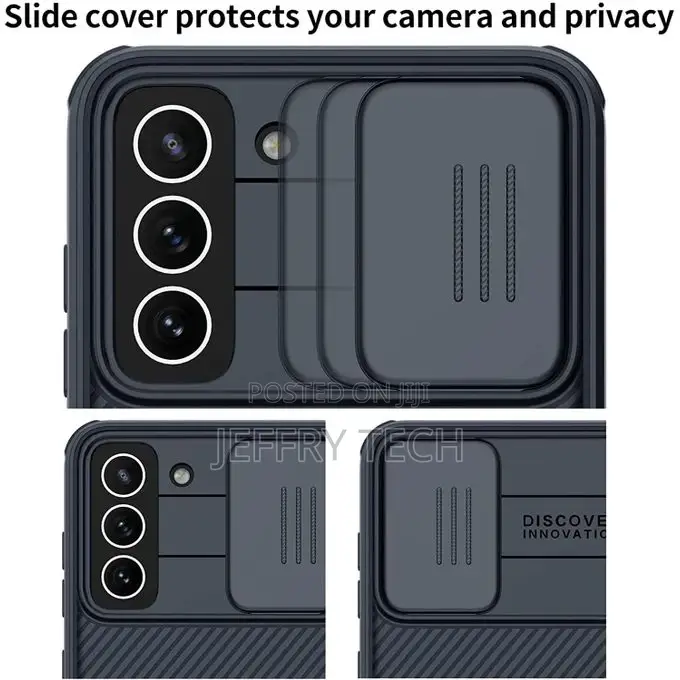 Nilkin for Galaxy S21 FE 5G Case - Camshield Pro Case With S