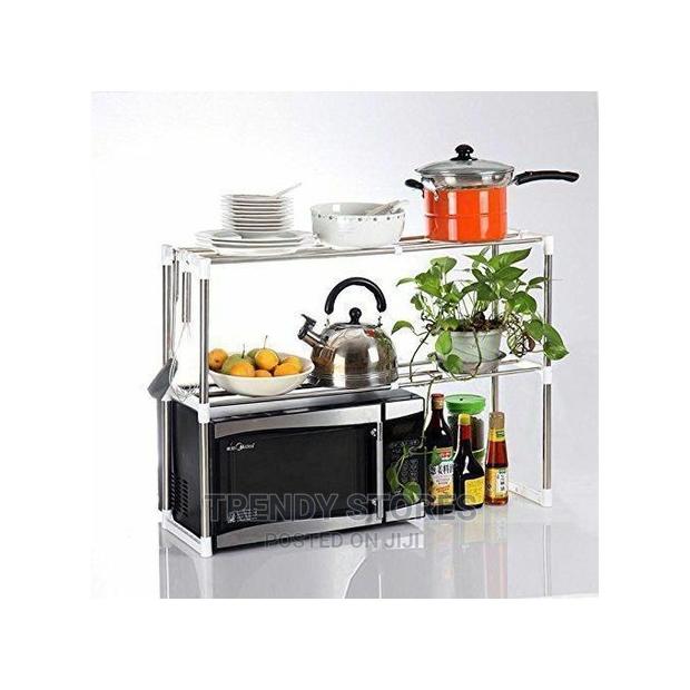 Microwave Stainless Steel Stand/ Rack - thumbnail 2