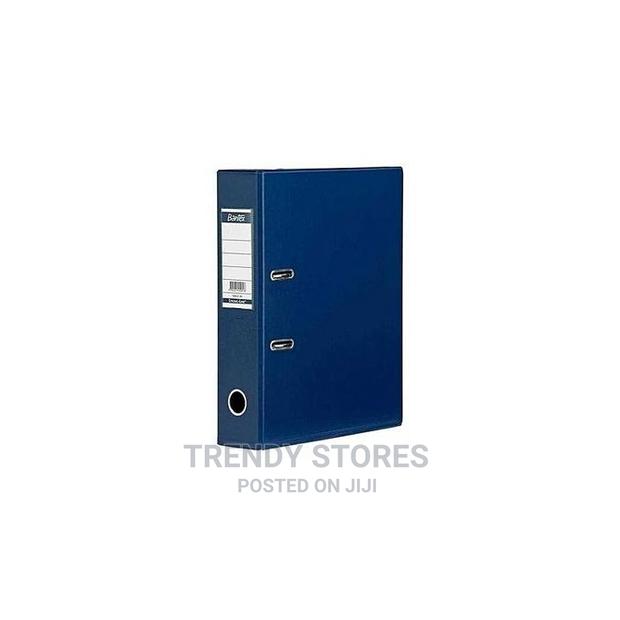 Office PVC Document Box File - Blue - main view