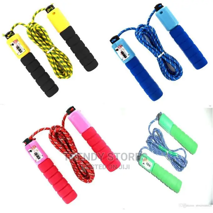 Fitness Exercise Skipping Rope With Counter Jump