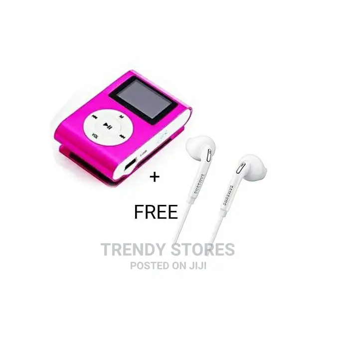 Digital Mp3 Player With Free Earphones
