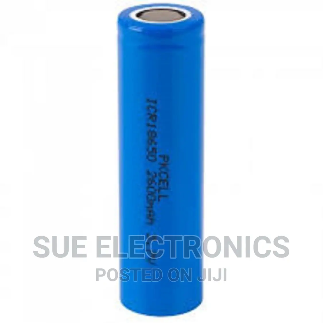 18650 Blue Lithium-Ion Rechargeable Battery - 3.7v