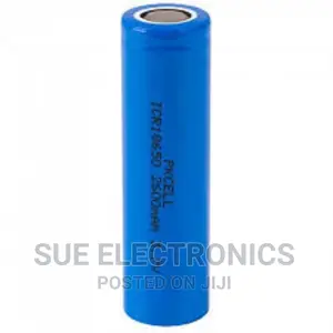18650 Blue Lithium-Ion Rechargeable Battery - 3.7v