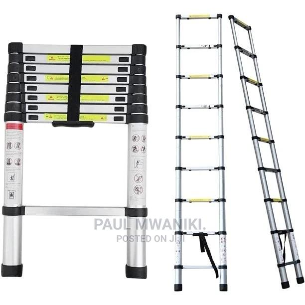 Foldable Extendable Ladders, Heavy Duty Portable Telescopic - main view