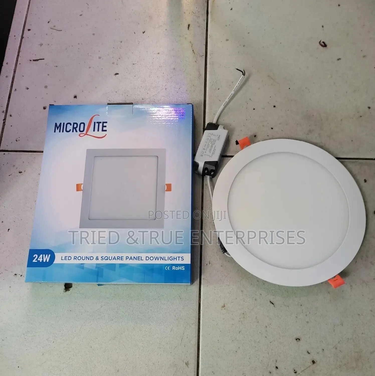 24wts Led Round While Panel