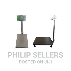 Heavy Duty Industrial Digital Platform Weigh Scale Silver