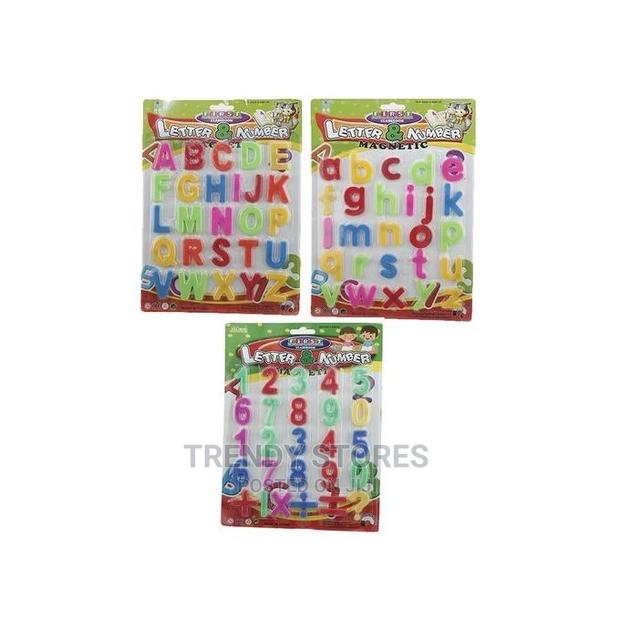 Magnetic Letters and Numbers for Kids Puzzles and Education