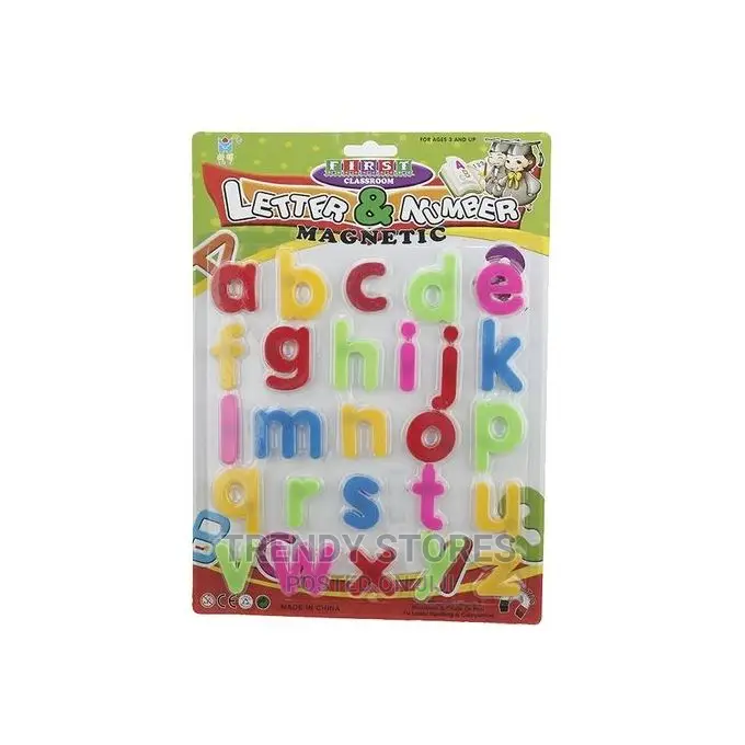 Magnetic Letters and Numbers for Kids Puzzles and Education