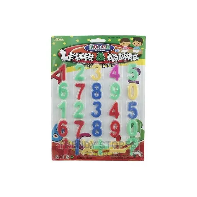 Magnetic Letters and Numbers for Kids Puzzles and Education